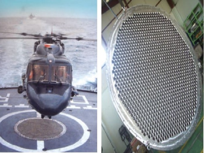 heli landing grid